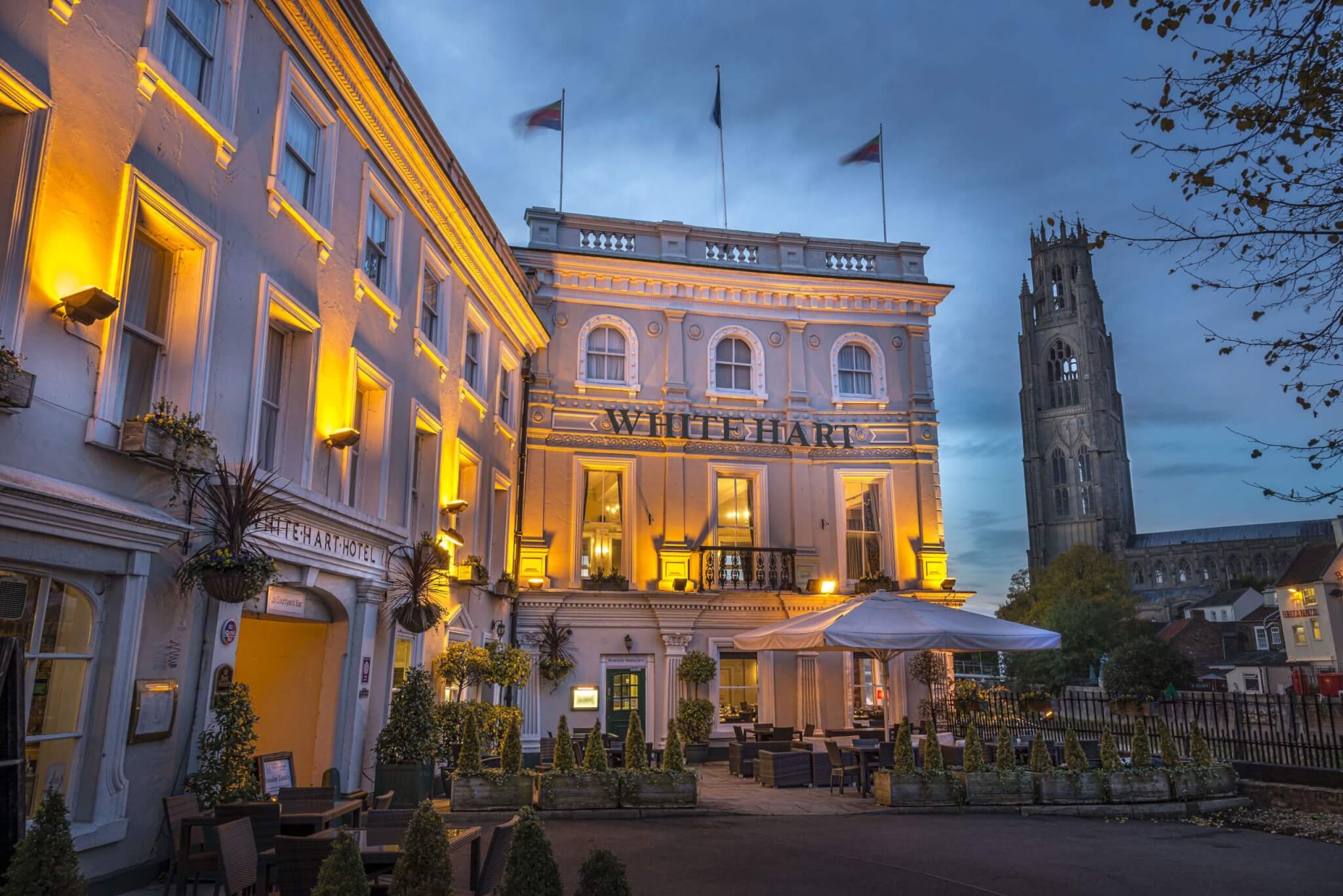 The White Hart Hotel Boston About Us